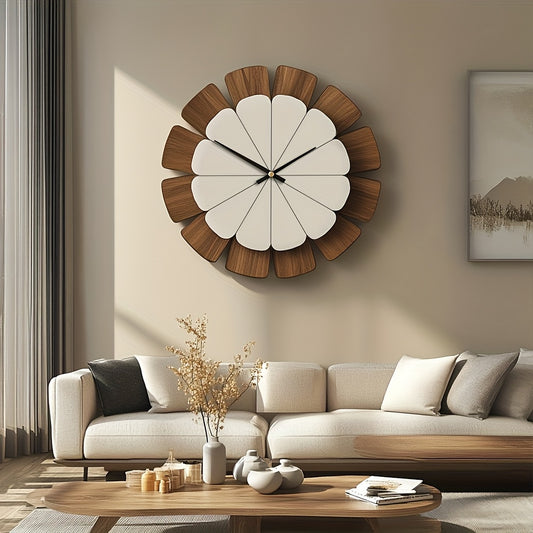 Ardenwood Wall Clock – Handcrafted Wooden Silence
