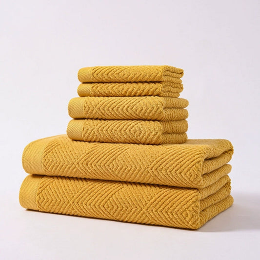 SereneWeave Cotton Towel Set – 6pcs Set