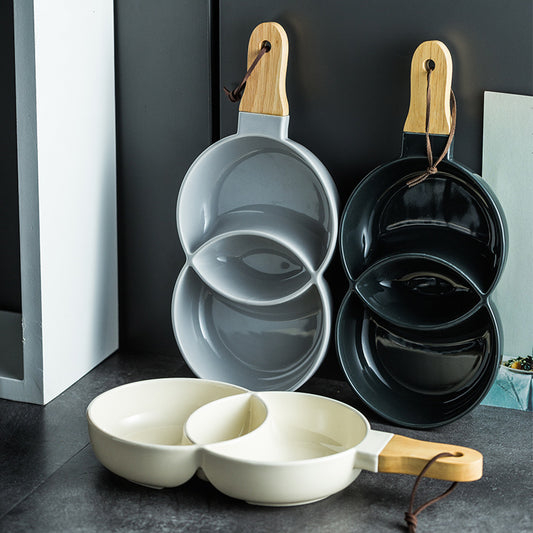 TomoServe Cutlery Tray – Elegant Table Tray for Serving Snacks