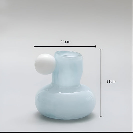 Hoshi Glass Candle Holder – Celestial Nordic Glow