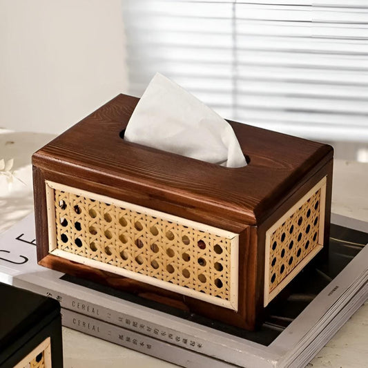 HikariTissue Japandi Tissue Box – Calm Simplicity