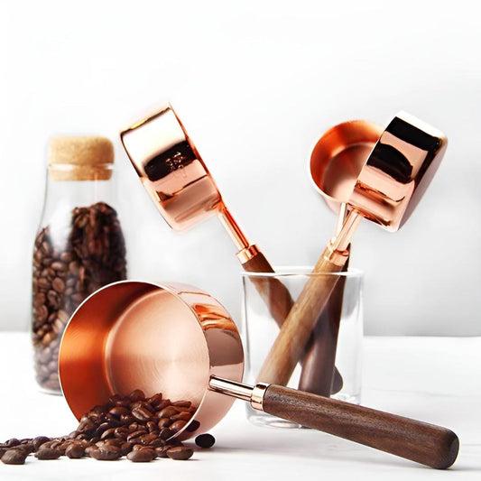 GlowMeasure Copper Set – Measuring Cups & Spoons for Calm, Intentional Kitchens