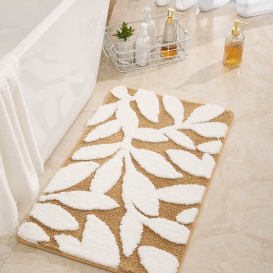 LeafLoom Bath Mat – Natural Calm Beneath Your Feet