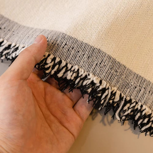 Hirameki Brushstroke Chenille Sofa Cover