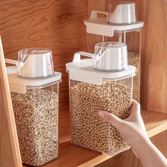 ClarityKeep Grain Container – Calm Storage for Modern Kitchens