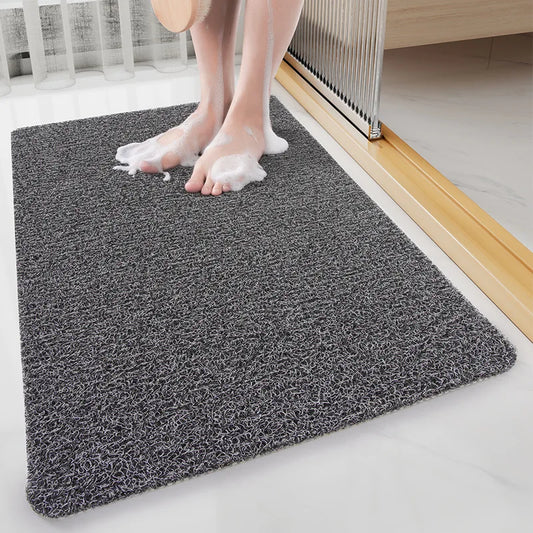 SteadyMat Shower Pad – Non-Slip Bathroom Mat with Clean Lines & Quick-Drain Design