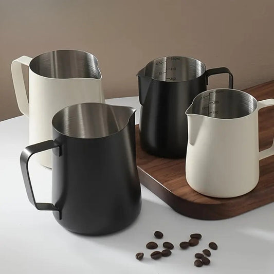 Foama Stainless Pitcher – Quiet Precision for Morning Rituals