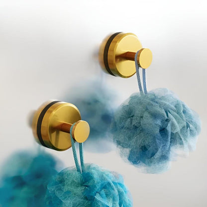 GripLuxe Shower Hooks – Self-Adhesive Holders for Smart, Effortless Storage