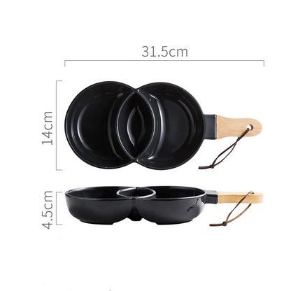 TomoServe Cutlery Tray – Elegant Table Tray for Serving Snacks