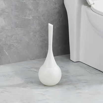 LustreClean Toilet Brush – Modern Metallic Elegance for Calm, Tidy Spaces