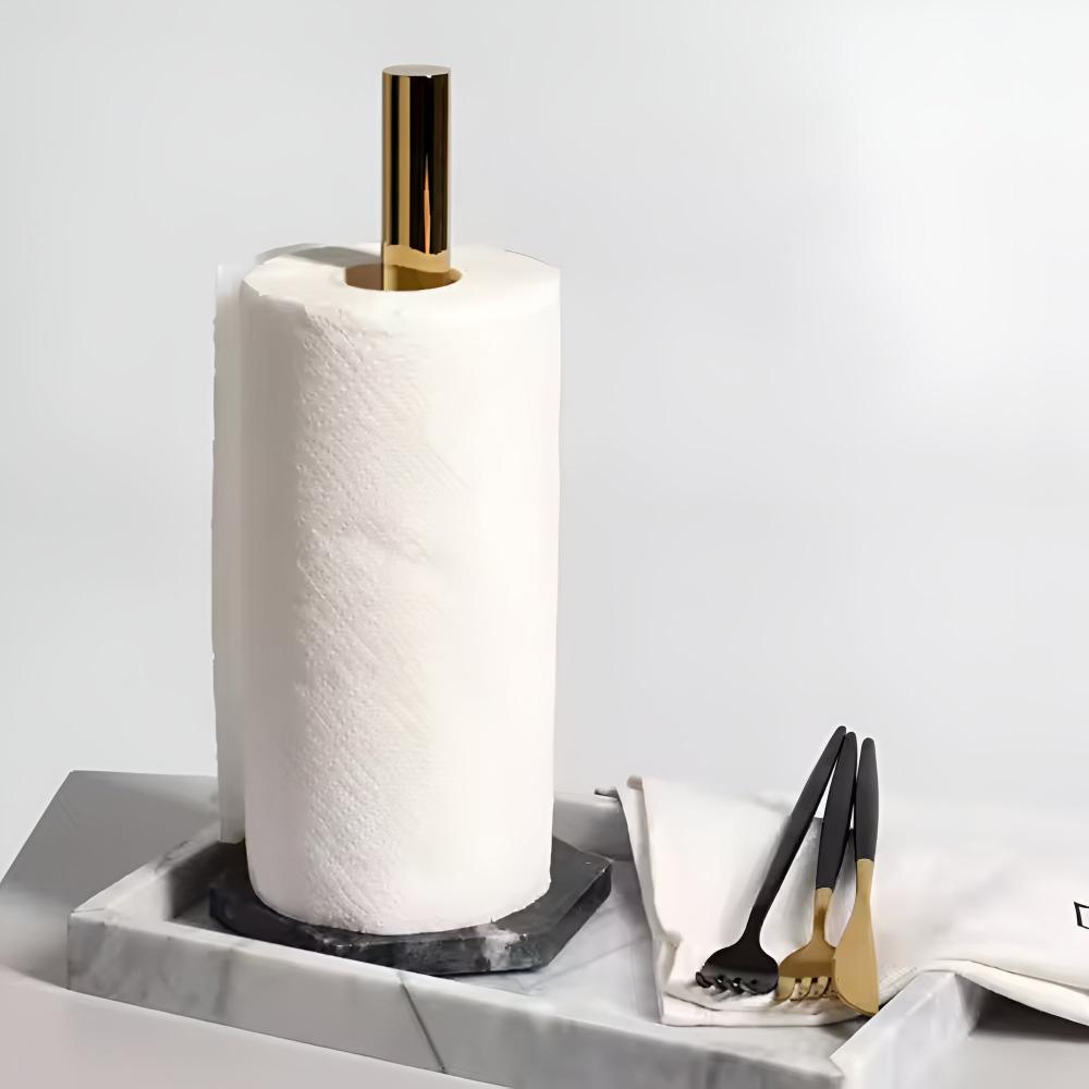 MarbellaRoll Towel Holder – Grounded Elegance in Everyday Motion