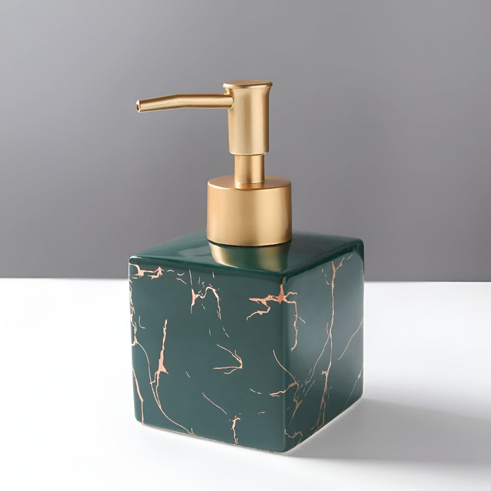 StoneGrace Soap Dispenser – Marble Elegance for Calm, Refined Spaces