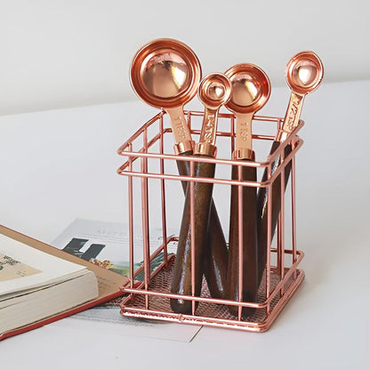 GlowMeasure Copper Set – Measuring Cups & Spoons for Calm, Intentional Kitchens