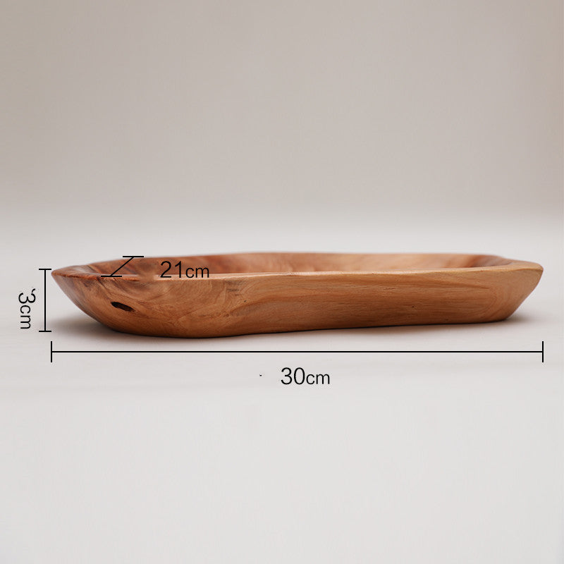 MoriTray Wooden Serving Tray – Minimalist Tray for Snacks
