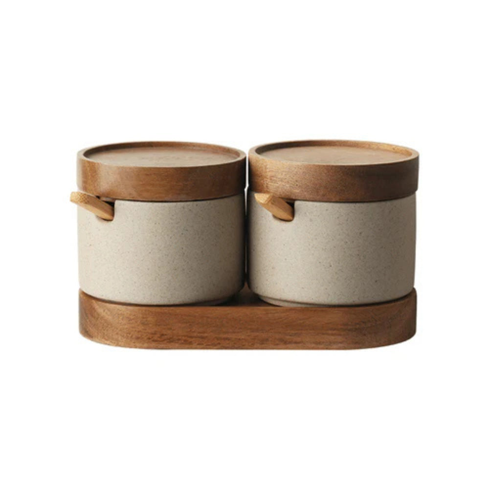 TsuchiSpice Jar Set – Rustic Texture for Intentional Seasoning