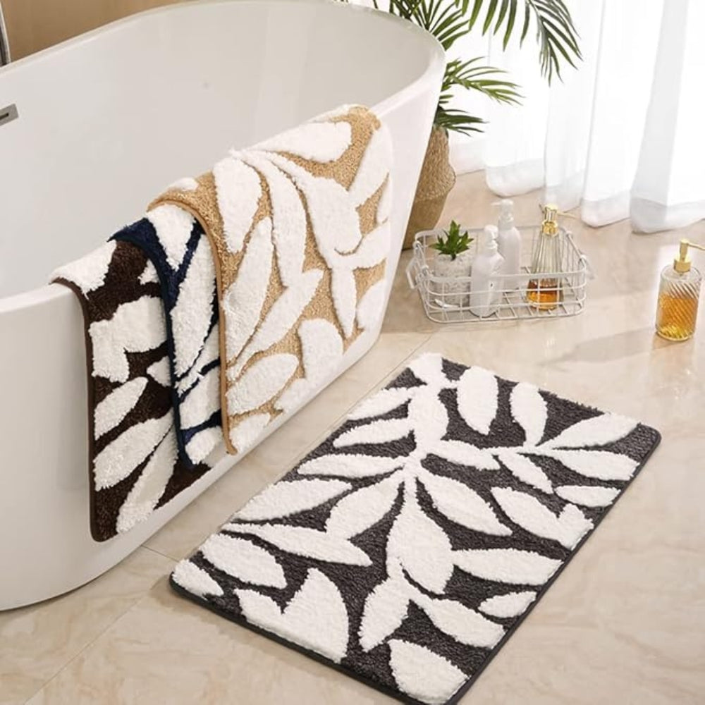 LeafLoom Bath Mat – Natural Calm Beneath Your Feet