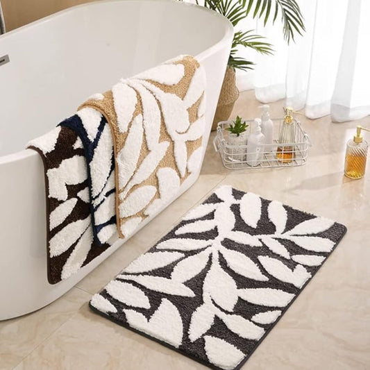 LeafLoom Bath Mat – Natural Calm Beneath Your Feet