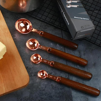 GlowMeasure Copper Set – Measuring Cups & Spoons for Calm, Intentional Kitchens