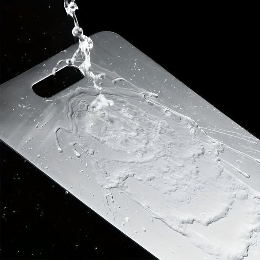 CleanEdge Steel Cutting Board – Double-Sided Antibacterial Prep Surface for Modern Kitchens
