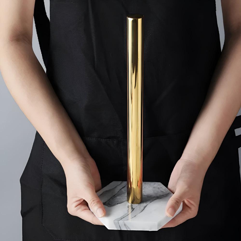 MarbellaRoll Towel Holder – Grounded Elegance in Everyday Motion