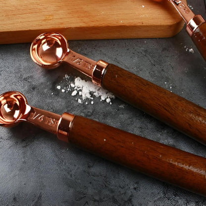 GlowMeasure Copper Set – Measuring Cups & Spoons for Calm, Intentional Kitchens