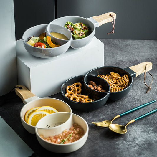 TomoServe Cutlery Tray – Elegant Table Tray for Serving Snacks