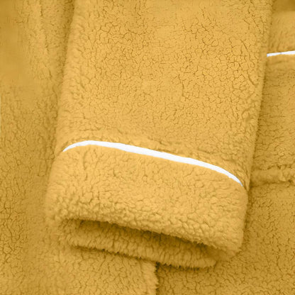 HanaFleece Comfort Coat – Gentle Warmth for Quiet Mornings