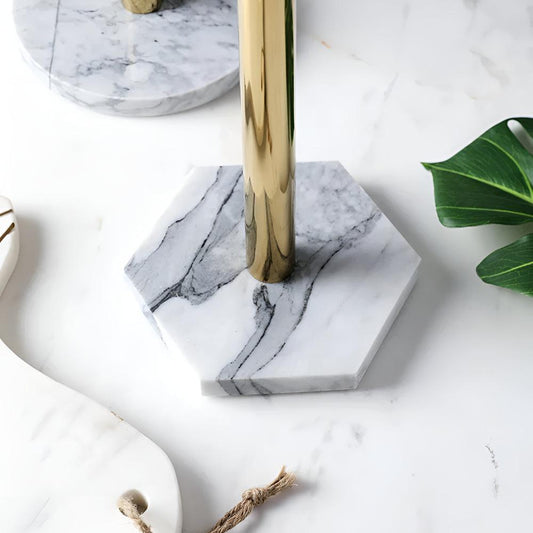 MarbellaRoll Towel Holder – Grounded Elegance in Everyday Motion