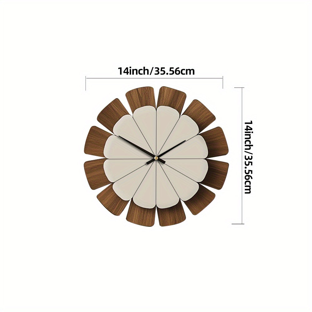 Ardenwood Wall Clock – Handcrafted Wooden Silence