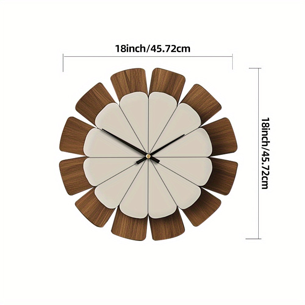 Ardenwood Wall Clock – Handcrafted Wooden Silence