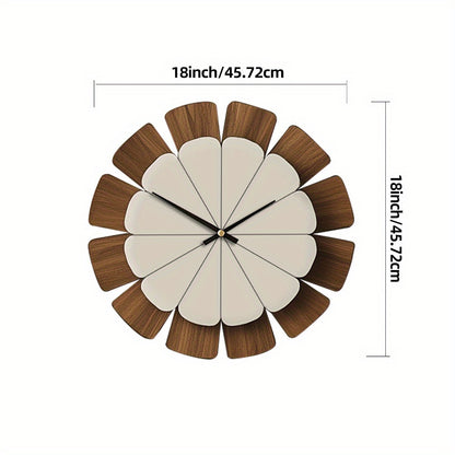 Ardenwood Wall Clock – Handcrafted Wooden Silence