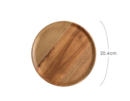 MoriTomo Wooden Tray – Japanese-Inspired Natural Serving Tray