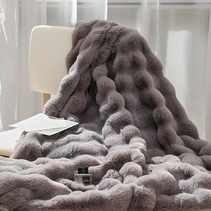 CloudVelvet Throw Blanket – Ultra-Soft Milk Flannel for Everyday Calm