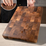 GrainRoot Acacia Board – Solid Wood Chopping & Serving Board for Everyday Rituals