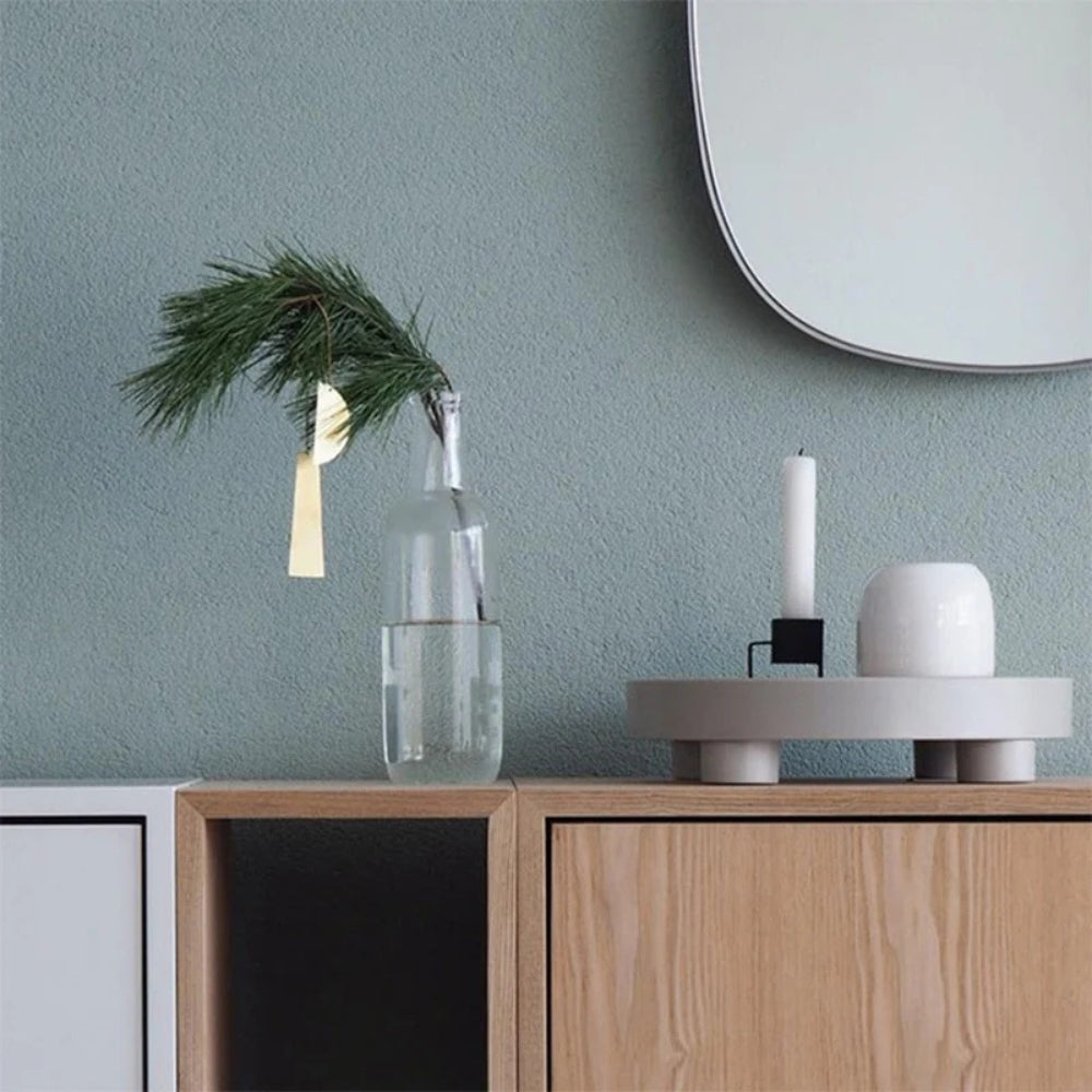 ArborRound Wooden Tray – Modern Calm for Serving & Styling