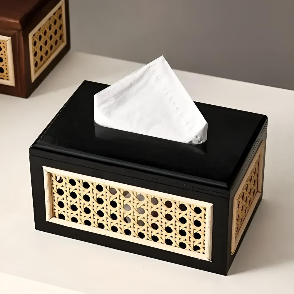 HikariTissue Japandi Tissue Box – Calm Simplicity