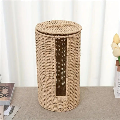 RopeLoop Toilet Roll Holder – Quiet Utility in Natural Form