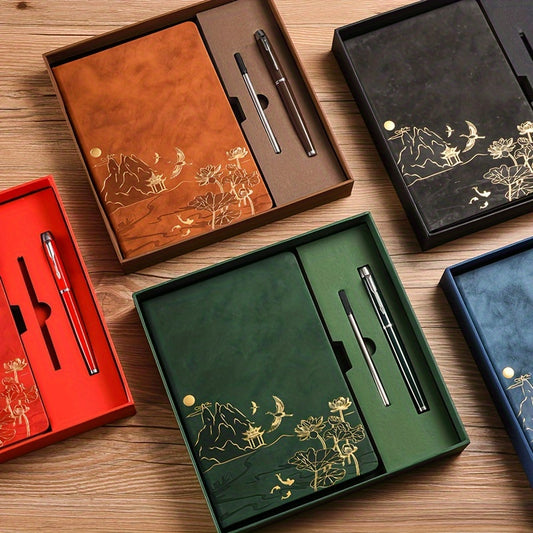 Tsuki Notebook Gift Set – Minimalist Notes in Motion