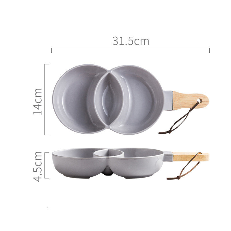 TomoServe Cutlery Tray – Elegant Table Tray for Serving Snacks
