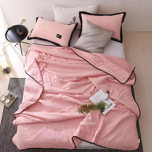 SoftCool Cooling Blanket – Lightweight, Breathable Throw for Hot Sleepers | Dual-Sided Summer Comfort Blanket