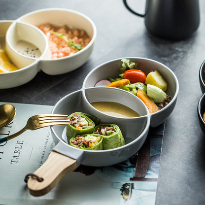 TomoServe Cutlery Tray – Elegant Table Tray for Serving Snacks