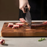 GrainRoot Acacia Board – Solid Wood Chopping & Serving Board for Everyday Rituals
