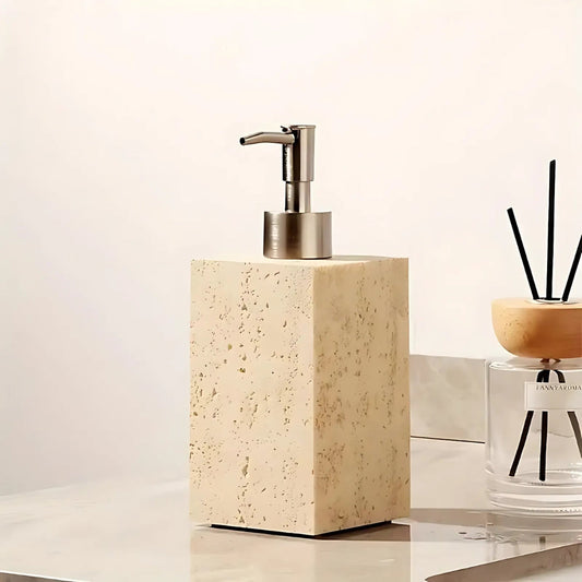 TeraForm Resin Dispenser – Sculptural Stillness for Everyday Spaces