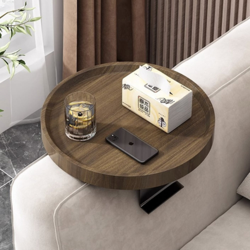 NestEdge Clip-On Walnut Tray