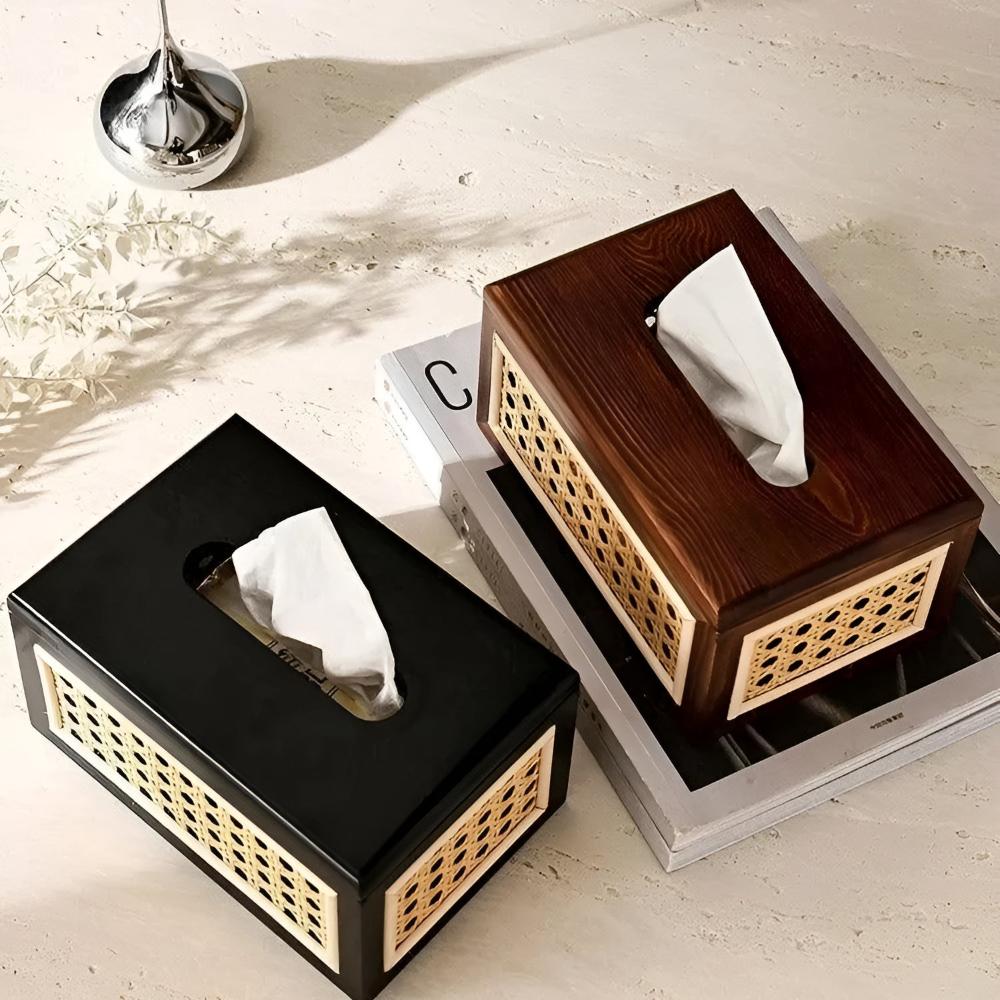 HikariTissue Japandi Tissue Box – Calm Simplicity