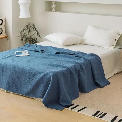 Haiba Cotton Leaf Throw Blanket