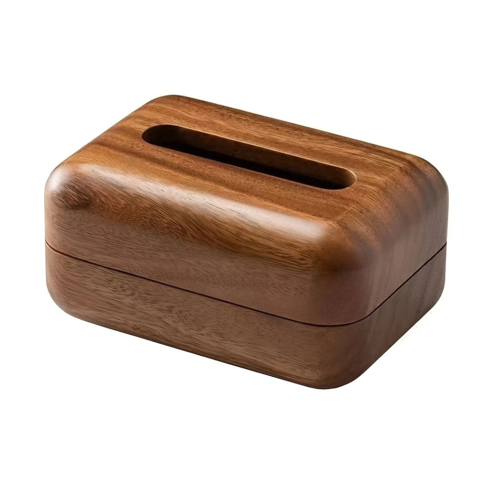 TerraWood Wooden Tissue Holder – Natural Calm for Thoughtful Spaces
