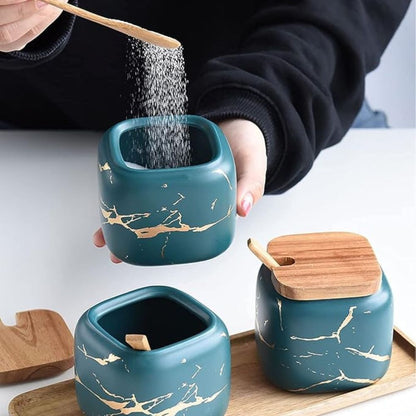 VeinLuxe Porcelain Tableware Set – Sculpted Calm for Everyday Dining