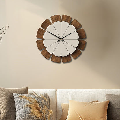 Ardenwood Wall Clock – Handcrafted Wooden Silence