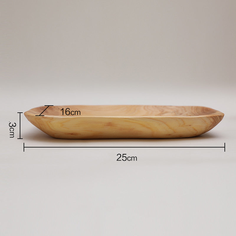 MoriTray Wooden Serving Tray – Minimalist Tray for Snacks